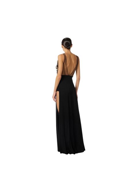 Red Carpet dress in tulle and lurex jersey ELISABETTA FRANCHI | dress | ABR4462E2685